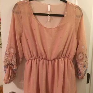 Blush Pink Sundress